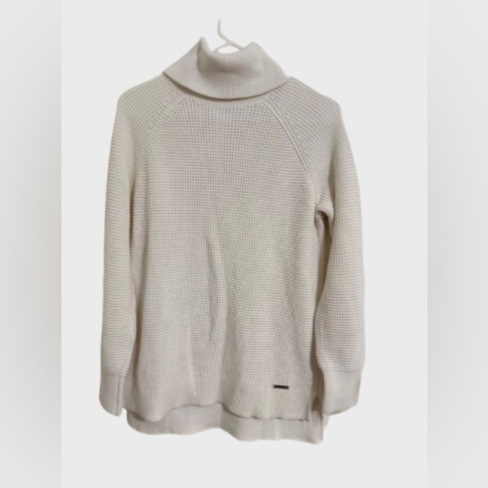 Michael Kors Cream Turtleneck Sweater